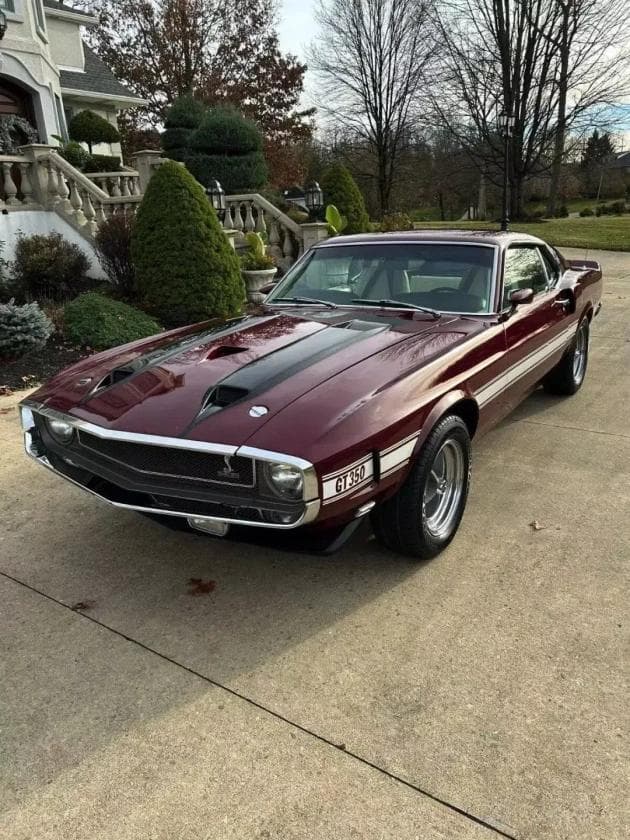 全球独二珍稀跑车改色，1970谢尔比GT350车主大手笔