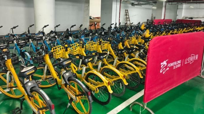 上海奉贤：商场B1层“共享”给了共享单车？看城管三招破解轨交站周边停车难题