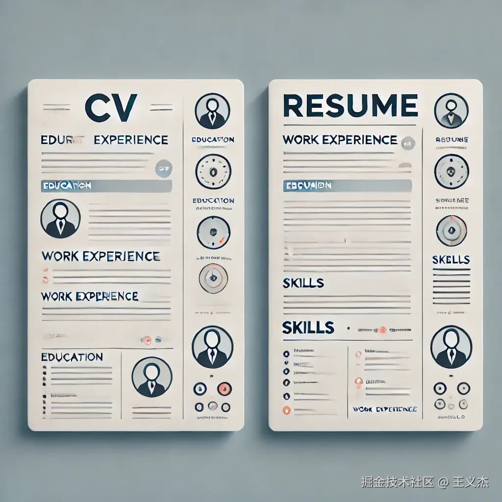 英语： "简历" 的两种表达，CV 和 Resume 探讨