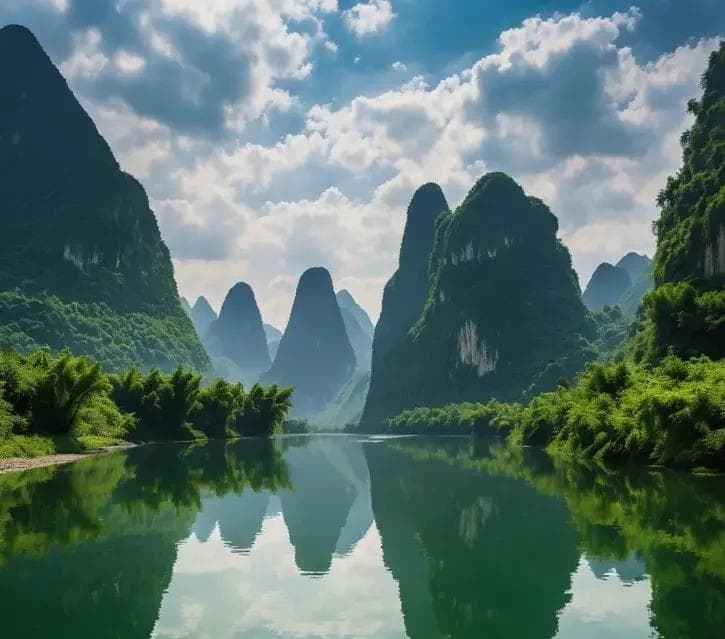 桂林一日游：山水甲天下，美景尽收眼底！