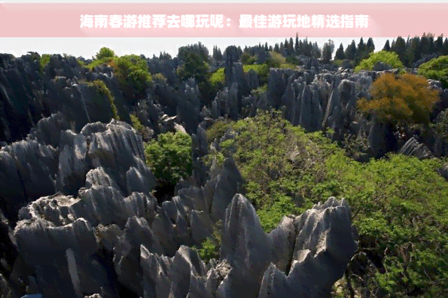 海南春游最佳游玩地精选指南