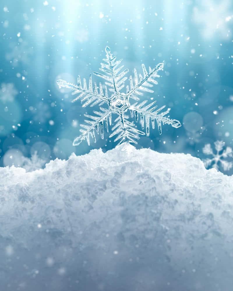 为什么雪花是六边形？