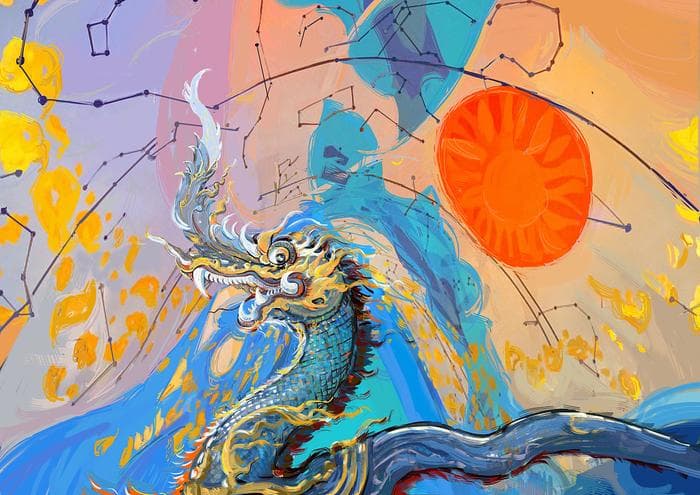 龙，一种现已绝迹的稀有动物