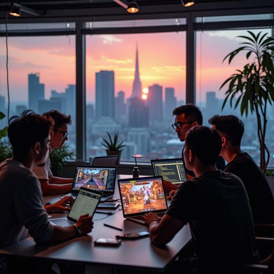 游戏开发全流程，我们请AI来回答一下