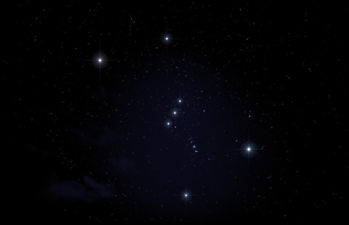 猎户座——夜晚天空中最容易辨认的星座