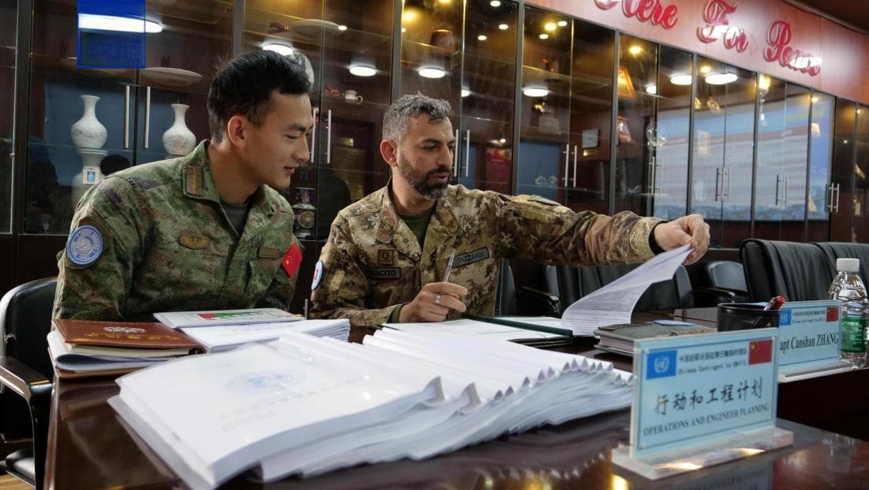 中国第23批赴黎巴嫩维和部队多功能工兵分队高标准通过联黎部队军事能力评估