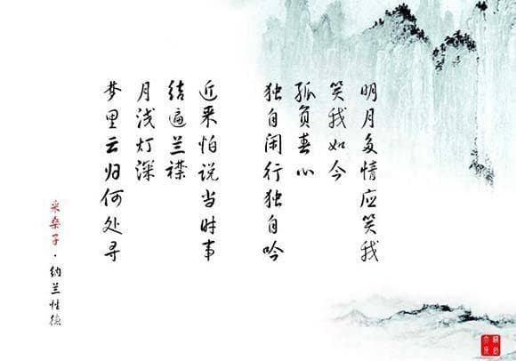 纳兰性德的诗词：古典情怀与现代魅力的交融