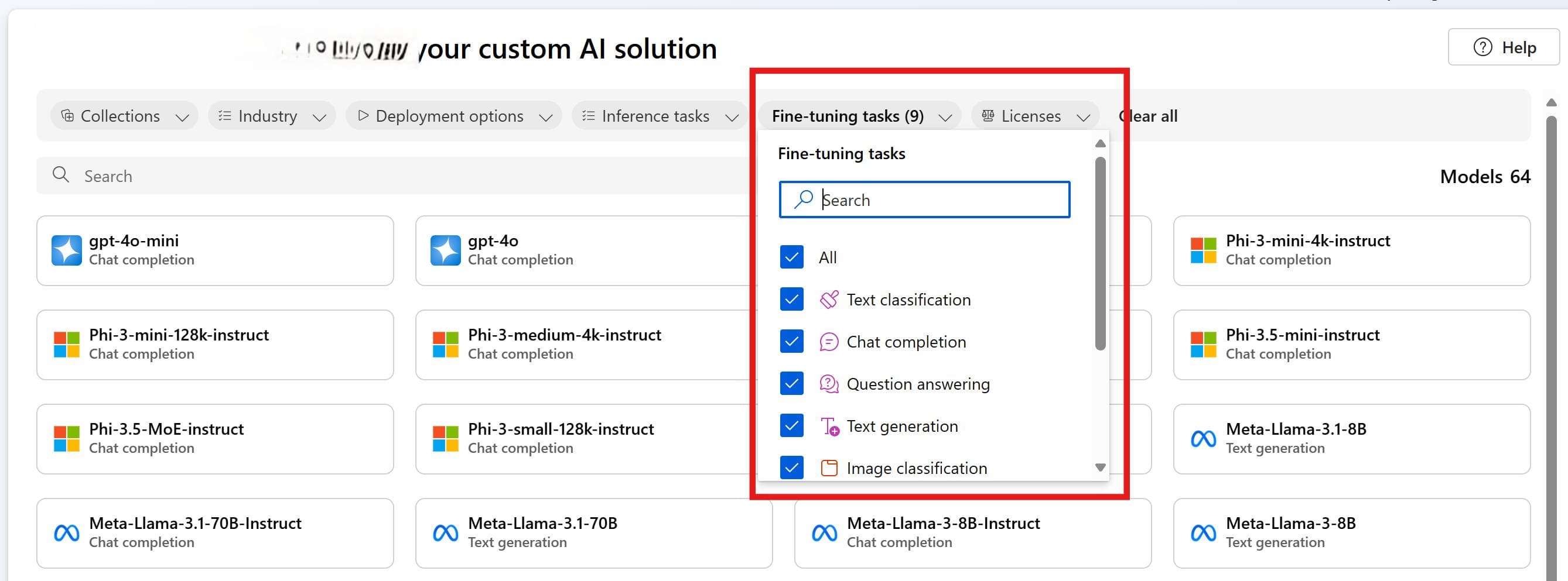 Azure AI Foundry模型微调指南