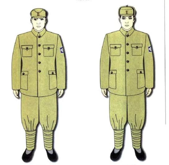 八路军军服颜色到底是灰色还是土黄色？有什么区别？