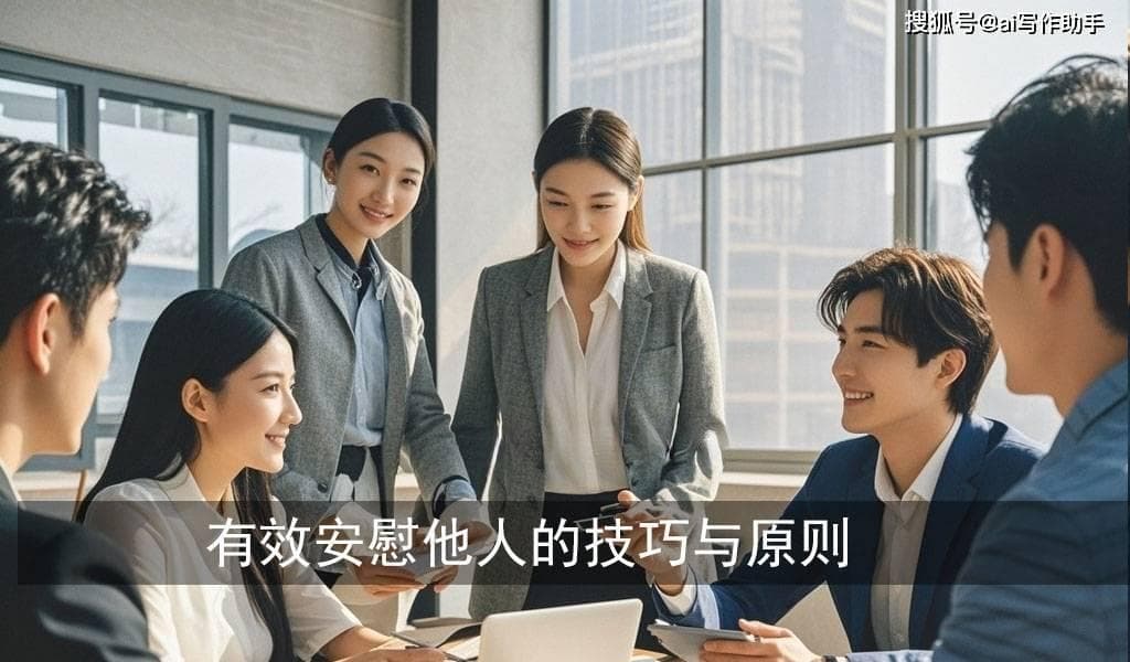 你会安慰人吗？有效安慰他人的技巧与原则