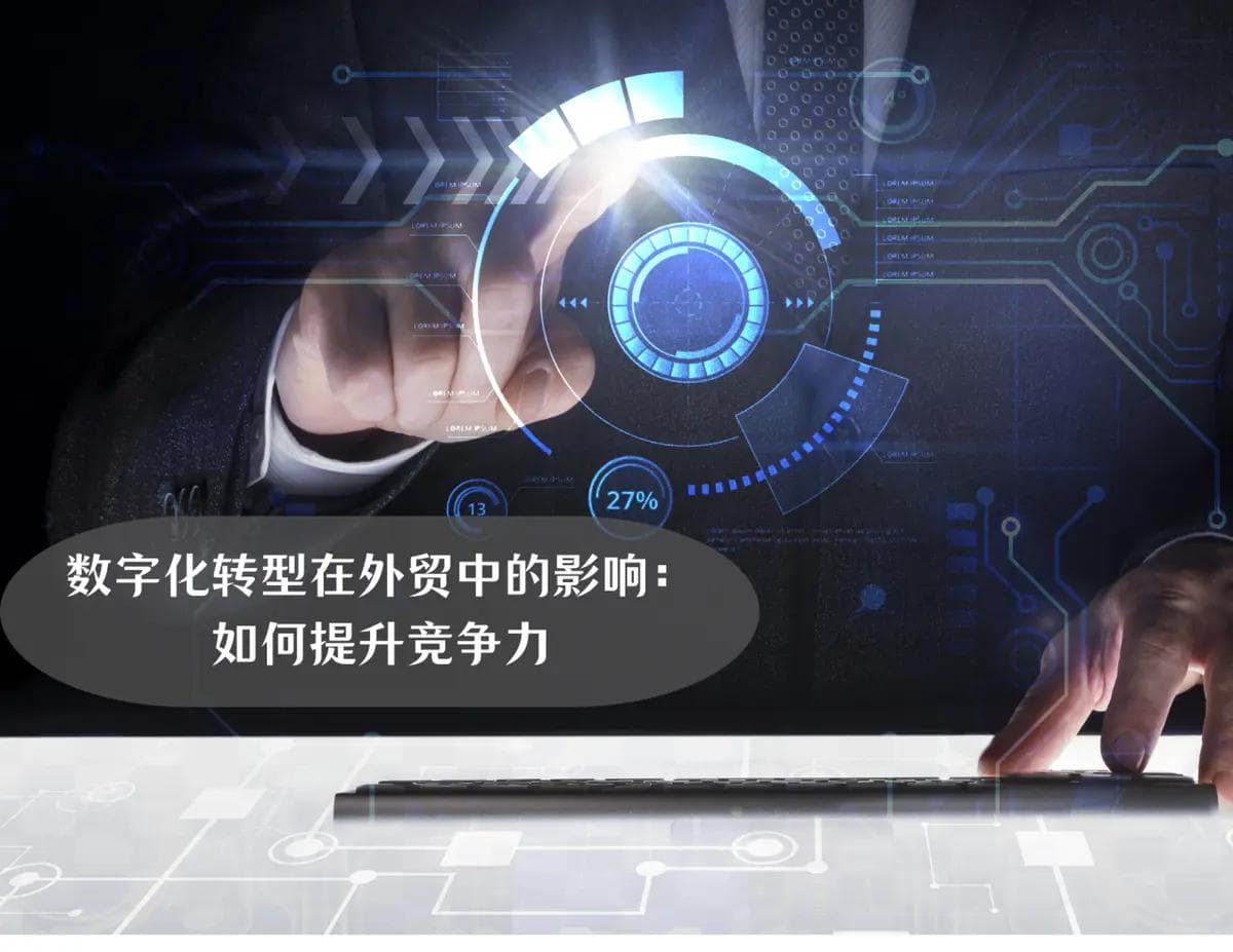 数字化转型在外贸中的影响：如何提升竞争力