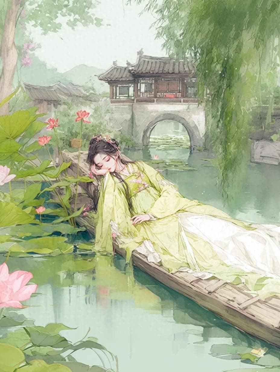 花开不同赏，花落不同悲。39句古人分手诗词，落花有意，流水无情