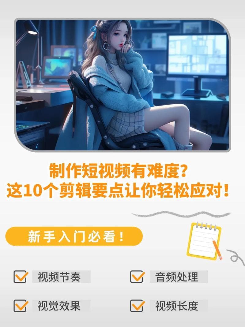 短视频剪辑技巧全攻略：从节奏感营造到特效运用