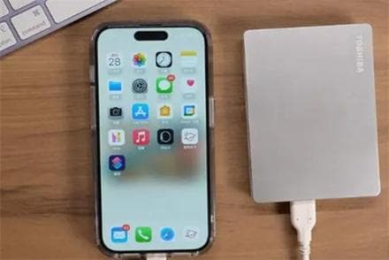 移动硬盘苹果手机怎么读取