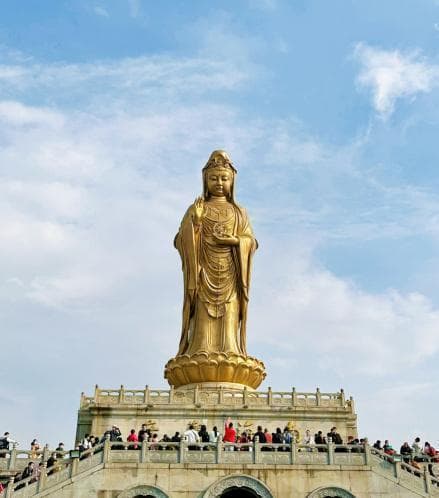 普陀山南海观音立像