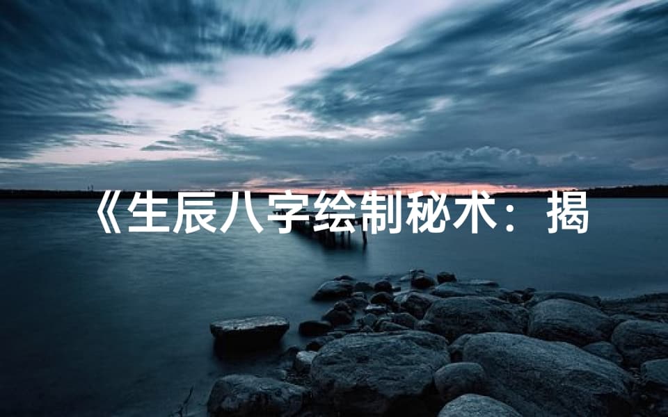 生辰八字绘制秘术：揭秘命理奥秘的插图素材