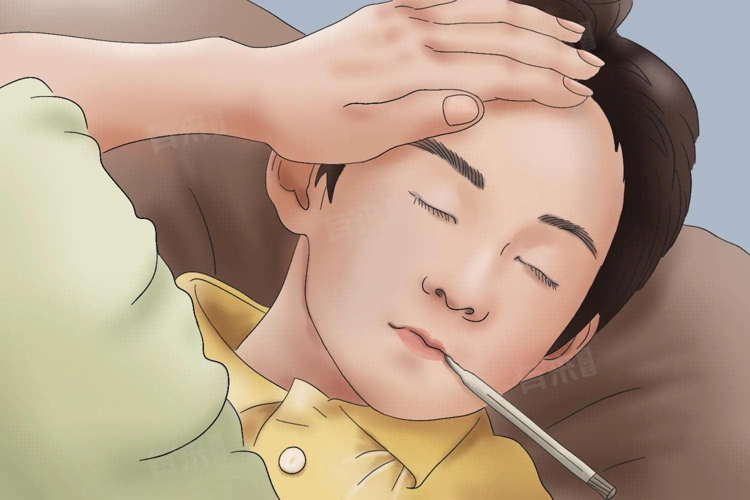 孩子发烧手心脚心热说明什么问题