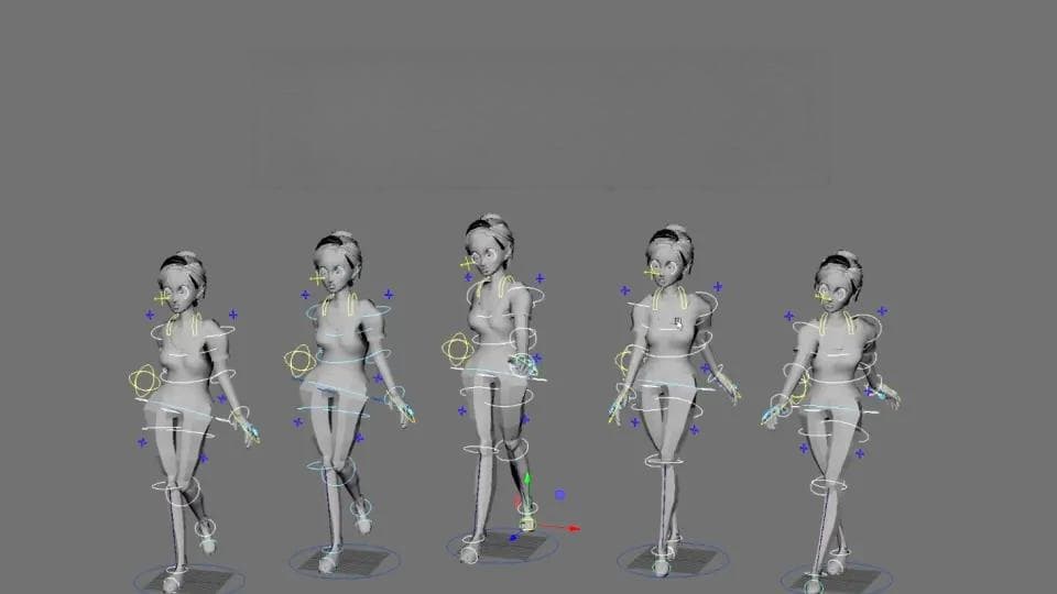 CG动画全解析：从虚拟角色模型到动作的制作流程
