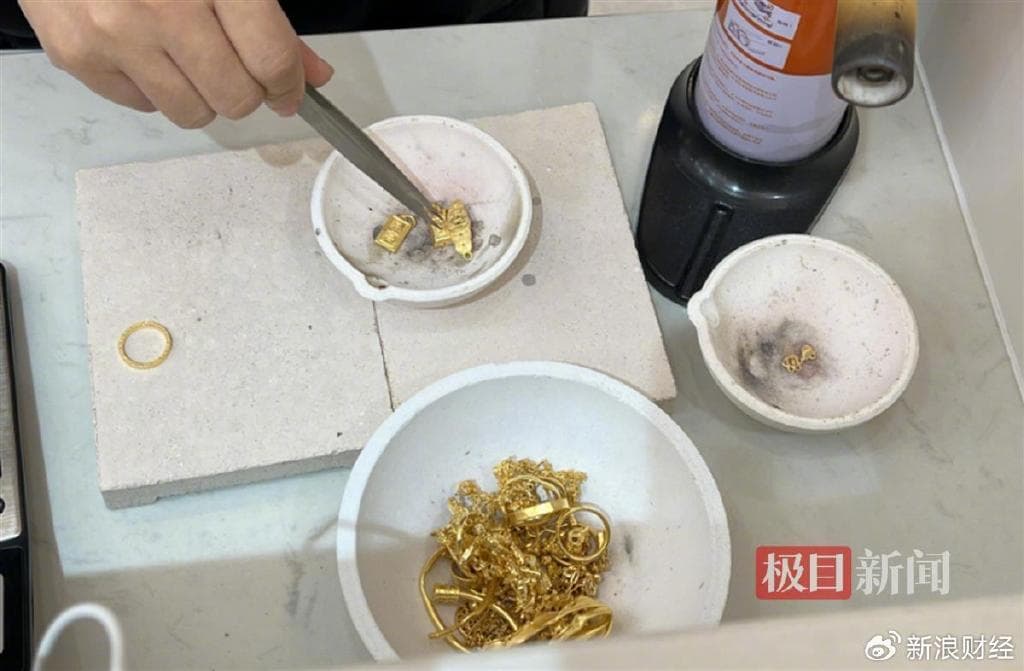 金价上涨带动“打金”热：年轻人青睐用旧首饰定制新饰品