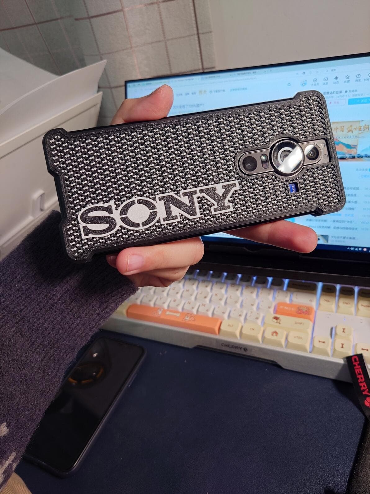 3D打印属于自己的Xperia Pro-I手机壳吧！