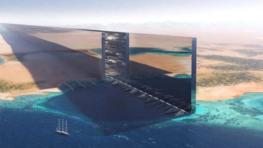 中国公司参建沙特NEOM未来城7大项目