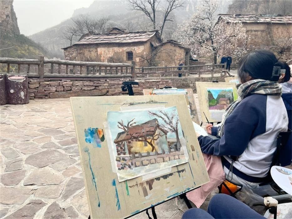 安阳高家台：太行山深处的石头厝画家村