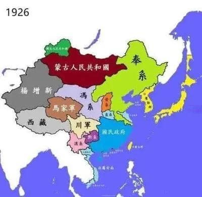 军阀割据时期各系实力详情