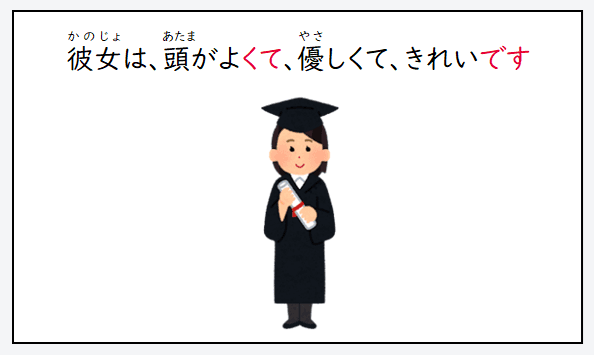 日语并列句型「～て、～て、～です」详解