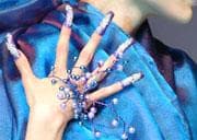 女士美甲的指甲颜色开运法