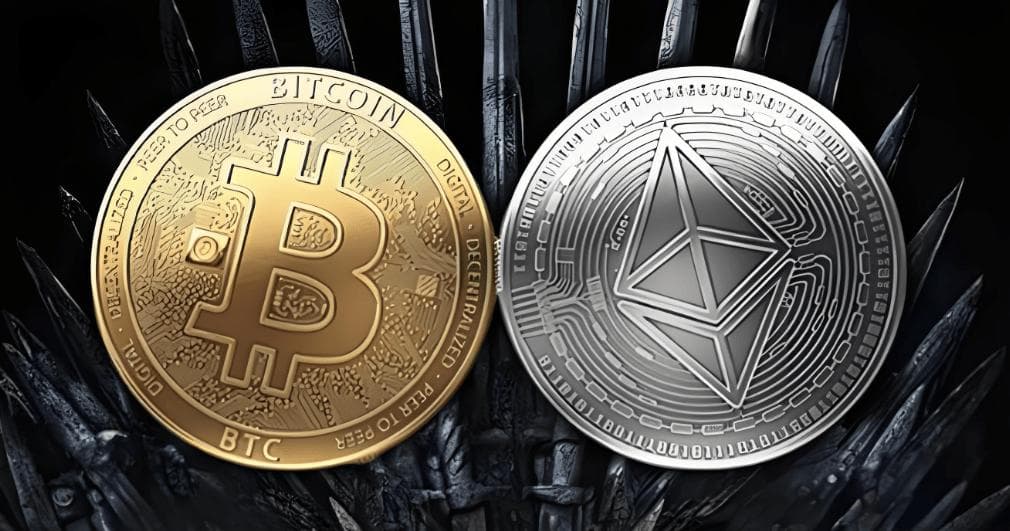 以太坊表现不及比特币，ETH/BTC对是否有望扭转局面？