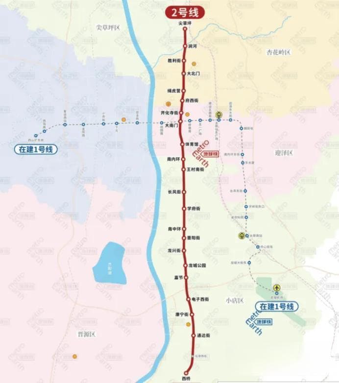 全国12城规划建设65条地铁！太原跑赢了谁？第二期什么时候来？