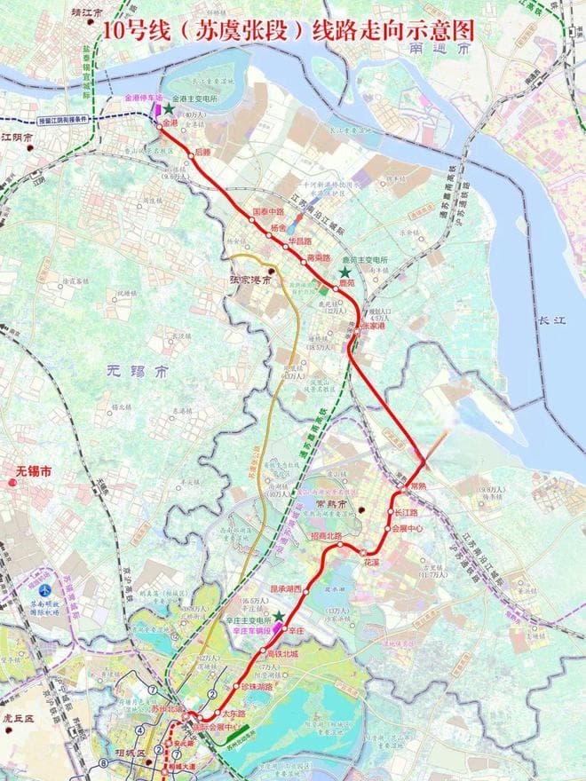 苏州地铁10号线最新进展：预计2025年开工，总投资403.88亿