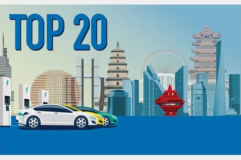 卖电动汽车，这20个城市才是主战场