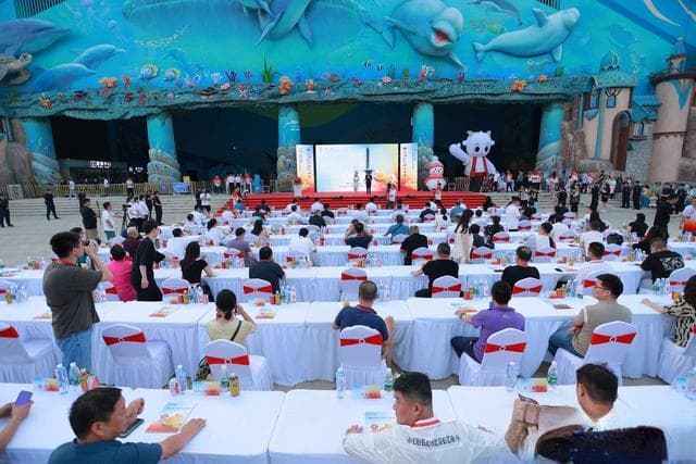 吃羊肉、喝羊汤，第二十一届中国（徐州）彭祖伏羊节开幕