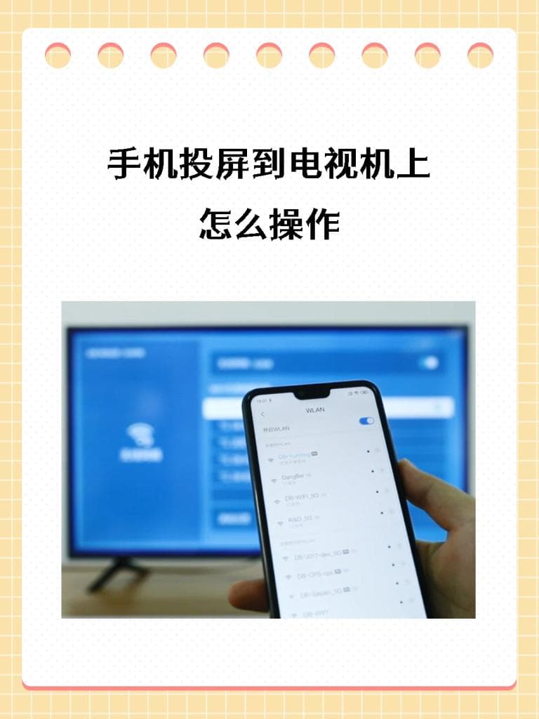 华为手机如何投屏到电视？操作方法分享！