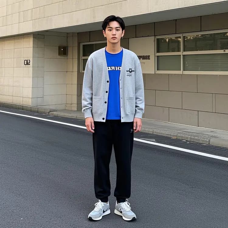 3套男生春季“干净整洁”的穿搭，简约帅气，快来抄作业！