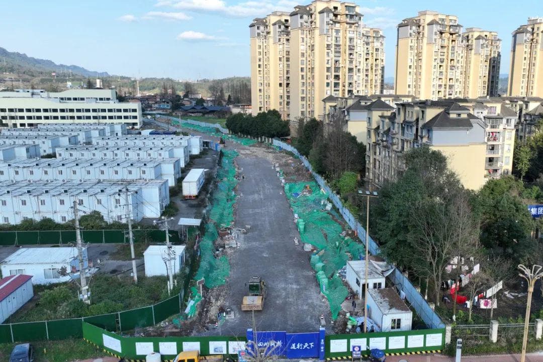 提升园区基础设施建设 助推高质量发展——雅安高新技术产业园区建设现场直击