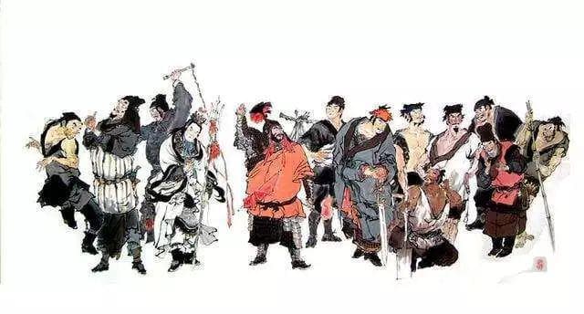 梁山108将最终结局大盘点，美髯公朱仝官最大，混江龙李俊成国王