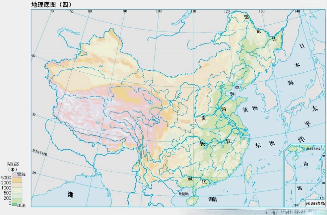 中国大陆的水系，水都在哪里？