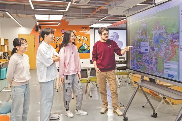 清华大学深圳国际研究生院将人工智能与课堂教学深度融合 当高校师生有了“AI搭子”