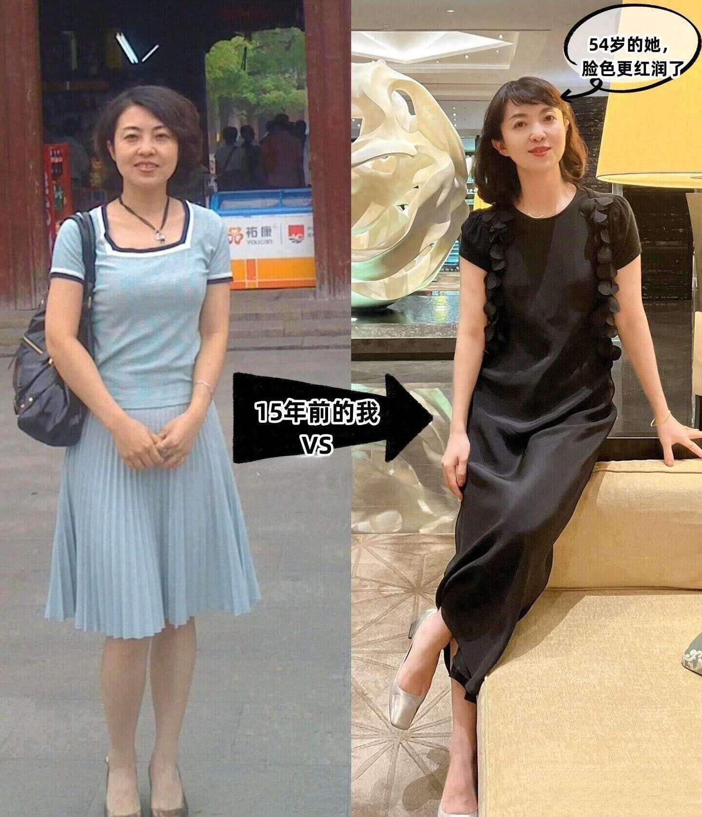 三组对比图揭示体态真相：中年女性如何重塑优雅气质