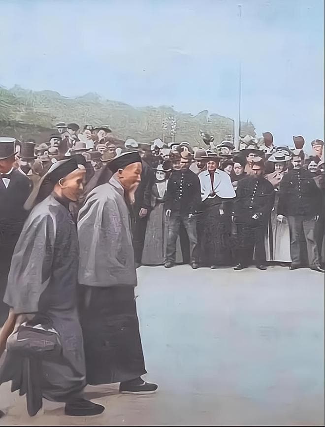 1896年李鸿章初次访美，看到满街高楼大厦，说了句极其心酸的话