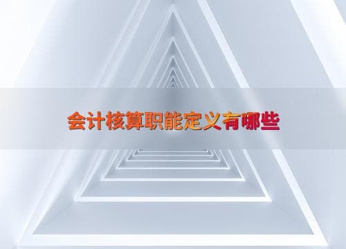 会计核算职能定义及其在企业运营中的作用