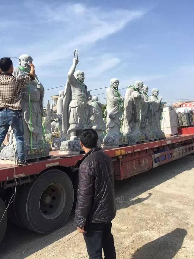 石雕罗汉的雕刻技法深度剖析（多图欣赏）