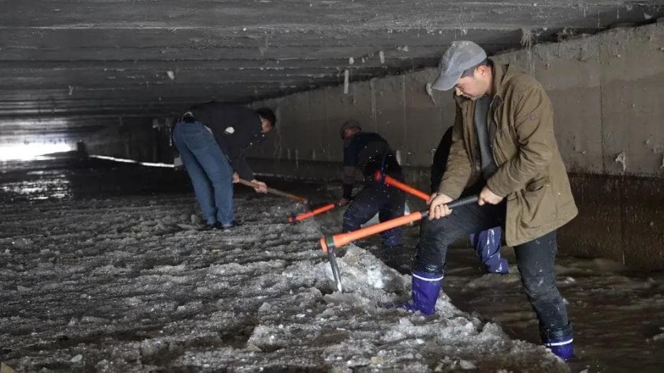 春暖雪融 伊宁市积极防范春季融雪型洪水
