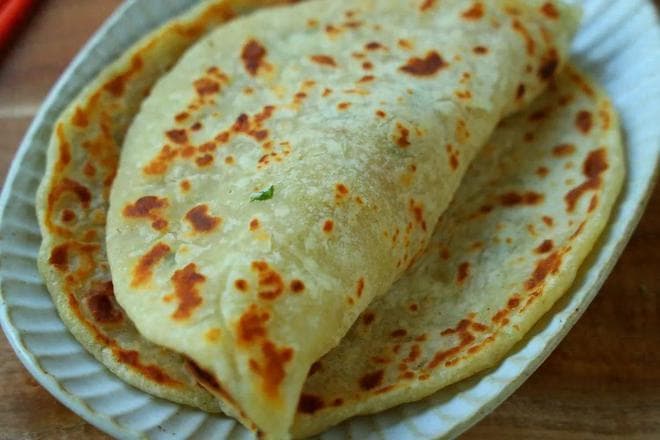农村老妈教我秘制软饼，不加鸡蛋不加水，比烙饼简单比发面饼好吃