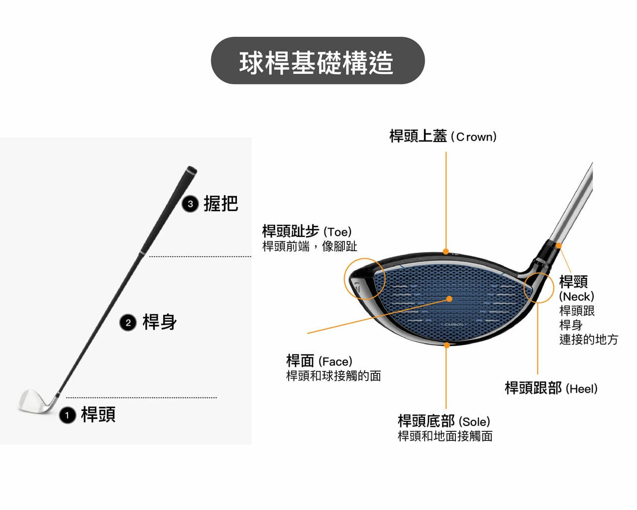 5分钟！带你一次性搞懂高尔夫球杆