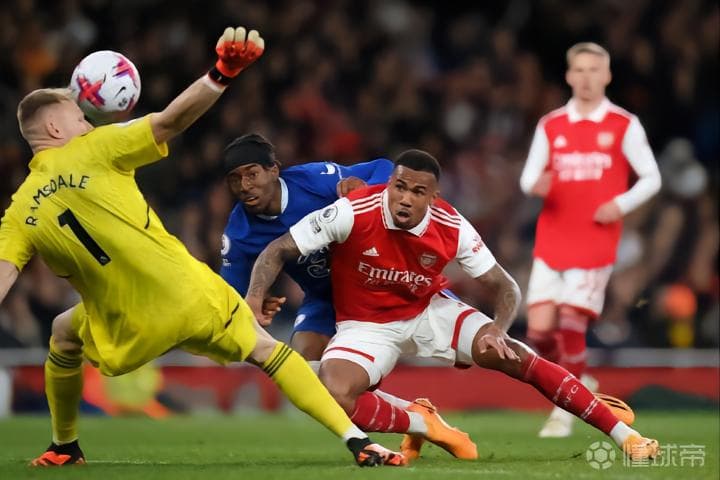 英超第34轮：阿森纳主场3-1击败切尔西，数据全面占优