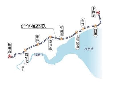 沪乍杭高铁预计今年开建 全线共设9座车站