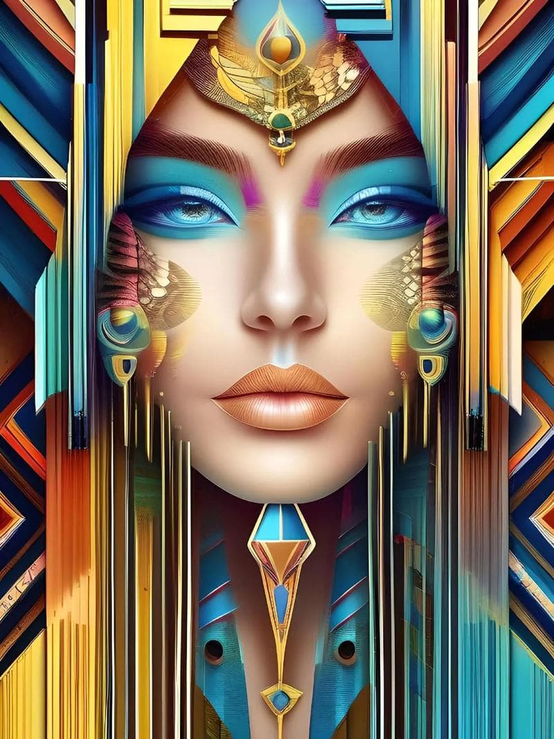 如何使用AI技术在绘画中实现多人肖像？